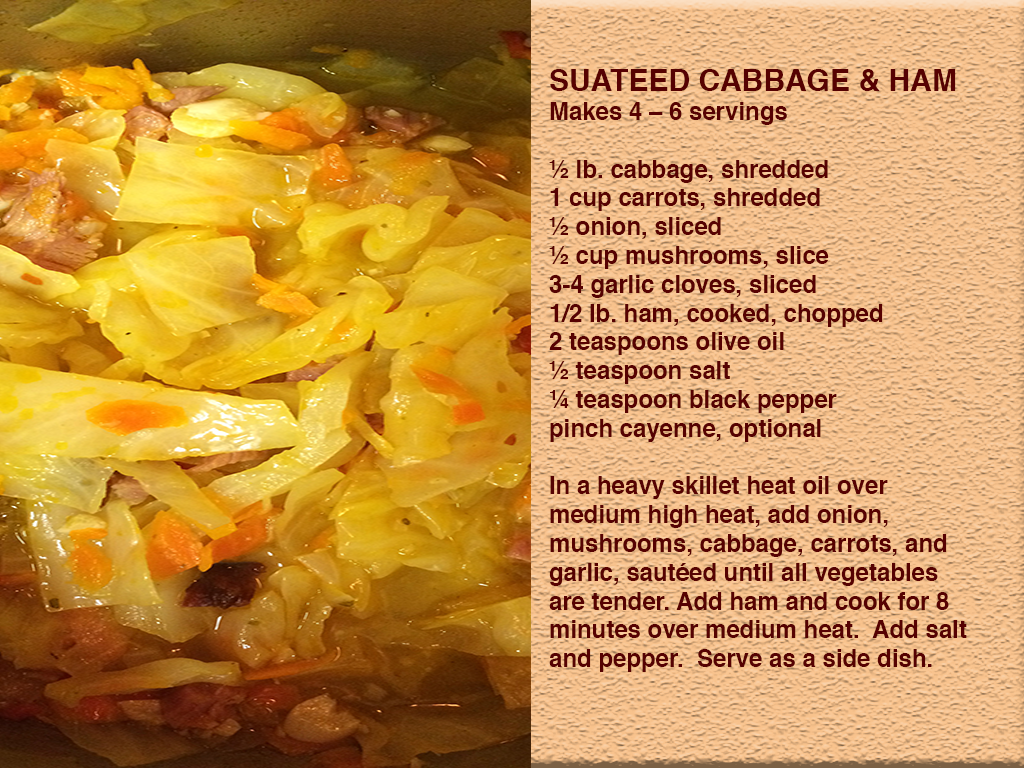 Cabbage and Ham